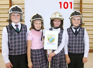 В Лодейнопольской школе прошли соревнования юных пожарных