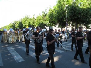 В Гатчине прошёл фестиваль медных духовых инструментов